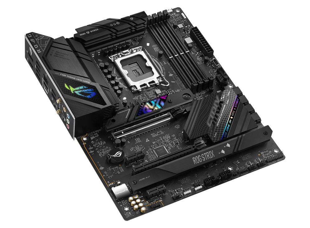 جزئیات مدار تغذیه و VRM مادربرد ایسوس ROG STRIX B760-F